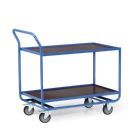Rotauro Stahlrohr Tischwagen mit 2 Ladeflächen 600 x 1161 x 1000 mm