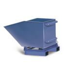 Rotauro Stationärer Blechkasten 600 Liter mit Einfahrtasche 1540 x 845 x 900 mm