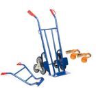 Rotauro Treppen Sackkarre Set 1 Dreistern Schaufel 400 x 155 mm Last 300 kg