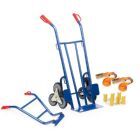 Rotauro Treppen Sackkarre Set 2 Dreistern Traglast 300 kg Schaufel 400 x 155 mm