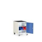 Rotauro Werkstatt Rollcontainer mit Riffelgummimatte 490 x 600 x 675 mm