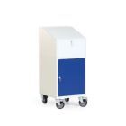 Rotauro Werkstatt Schreibpult Rollcontainer mit Pultaufsatz 490 x 600 x 1170 mm