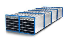 RR Wabenregal Typ RWR16 6 1000x6000x1000 RAL5...