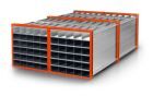 RR Wabenregal Typ RWR48 3 1000x3000x1000 RAL2004