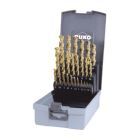 Ruko Spiralbohrersatz 1,0 - 13,0 mm DIN 338 Typ TL 3000 HSS TiN in Kunststoffkassette