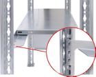SCHULTE Lagertechnik Fachboden BxT 1000x600 mm mit 4 Träger verzinkt Fachlast 150kg