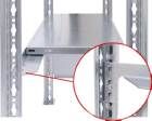 Schulte Anbauregal Steckregal Fachlast 150kg 2500 x 750 x 600 mm 6 Fachböden