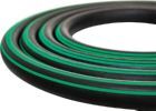 Semperit Vielzweckpremiumschlauch Supreme schwarz grün 13 x 4,0 mm 20 bar 50 Meter