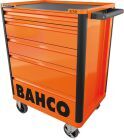 BAHCO Campaign Werkstattwagen 1472K5 mit 5 Schubladen in orange