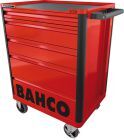 BAHCO Campaign Werkstattwagen 1472K5 mit 5 Schubladen in rot