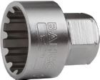 BAHCO Durchgangs Steckschlüsse Einsatz 1/2 Zoll 18 mm