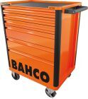 BAHCO Werkstattwagen K1472 mit 6 Schubladen und Kantenschutz in orange