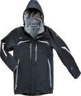 Excess Soft Shell Winterjacke Größe M Allrounder schwarz grau