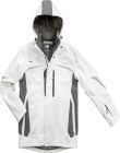 Excess Soft Shell Winterjacke Größe XL Allrounder weiß grau