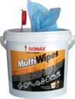 Sonax Viskosevliestücher MultiWipes Spendereimer mit 72 Stück
