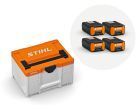 STIHL Power Box 4 mit 4x AP 500 S
