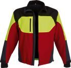 Watex Stretchjacke Forest Jack Red Größe 3XL rot anthrazit gelb
