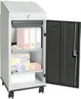 Stumpf Schrankpult S3000 fahrbar 1 Schreibpult 1 Schublade 2 Fachböden 1310x500x500mm