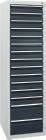 Stumpf Schubladenschrank STS 410 13x100mm 2x200mm lichtgrau anthrazit