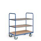 Tauroflex Etagenwagen Modell Basic 3 offene Etagen 600 x 1190 x 1160 mm