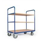 Tauroflex Etagenwagen Modell Basic 3 Etagen bis 500 kg 800 x 1390 x 1160 mm