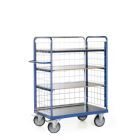 Tauroflex Etagenwagen F6 4 Ladeflächen 3 x Gitter 600 x 1190 x 1500 mm
