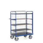 Tauroflex Etagenwagen F6 5 Ladeflächen 3 x Gitter 800 x 1390 x 1500 mm