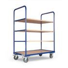 Tauroflex Etagenwagen F2 Traglast bis 250 kg 4 Etagen 500 x 1025 x 1425 mm