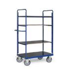 Tauroflex Etagenwagen F6 4 Ladeflächen je 90 kg 800 x 1390 x 1800 mm
