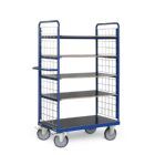 Tauroflex Etagenwagen F6 5 Ladeflächen mit Gitter 600 x 1190 x 1800 mm