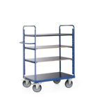 Tauroflex Etagenwagen F6 4 Ladeflächen je 90 kg 600 x 1190 x 1500 mm