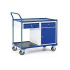 Tauroflex Montagewagen F3 mit Schrank und 2 Schubladen 600 x 1200 x 1030 mm