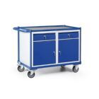 Tauroflex Montagewagen F3 mit 2 Schränke je 1 Schublade 600 x 1150 x 840 mm