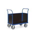 Tauroflex Plattformwagen F6 mit 3 Wänden aus Holz 800 x 1450 x 1100 mm