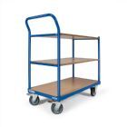 Tauroflex Tischwagen basic Serie F 250 mit 4 stabilen Rollen 600 x 1175 x 1015 mm