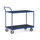 Tauroflex Tischwagen F3 mit 2 Ladeflächen sowie Schiebegriff 600 x 1175 x 835 mm