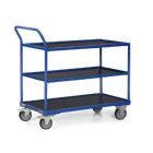 Tauroflex Tischwagen F3 3 Ladeflächen aus Multiplexholz 500 x 1025 x 835 mm