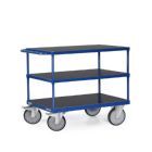 Tauroflex Tischwagen F6 3 große Ladeflächen bis 600 kg 800 x 1385 x 925 mm