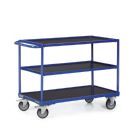 Tauroflex Tischwagen F3 mit 3 Ladeflächen und 4 Rollen 500 x 1025 x 835 mm