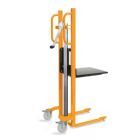Taurolifter Materialheber bis 10 kg mit Plattform 500 x 460 mm Polyamid Bereifung