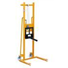 Taurolifter Materiallifter mit Lastdorn 600 mm und PA Rollen Traglast 100 kg RAL 1028