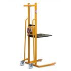Taurolifter Materiallifter mit Plattform 500 x 460 mm 2 Lenkrollen RAL 1028