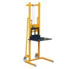 Taurolifter Materiallifter mit Plattform 500 x 460 mm PA Rollen Last bis 100 kg RAL 1028