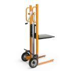 Taurolifter Schwerlast Hubkarre mit Plattform Vollgummi Bereifung Traglast 250 kg