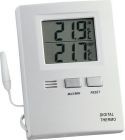 TFA Dostmann Thermometer Kunststoff weiß