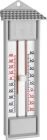 TFA Dostmann Thermometer Maxima Minima Kunststoff grau