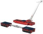 GKS Transportfahrwerk bis 9000 kg lenkbar Lenkstangenlänge 1080 mm