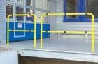 TTS Schutzbügel grundiert gelb 1000x1500mm Durchmesser 42mm
