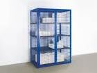 TTS Lagerbox indoor RAL 5002 1250 x 800 x 1850 mm