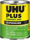 UHU Plus Endfest 300 2 Komponentenepoxidkleber Binder Dose mit 915 Gramm